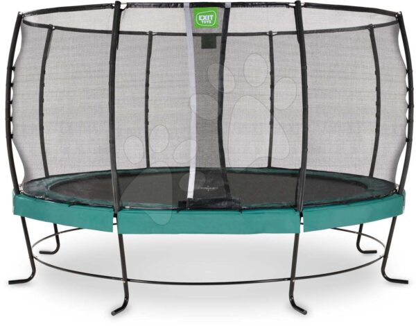 Trampolína s ochrannou sieťou Lotus Premium Exit Toys priemer 427 cm zelenáTrampolína s ochrannou sieťou Lotus Premium Exit Toys priemer 427 cm zelená