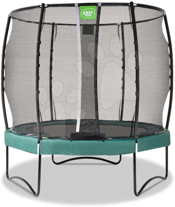 Trampolína s ochrannou sieťou Allure Premium Exit Toys priemer 253 cm zelenáTrampolína s ochrannou sieťou Allure Premium Exit Toys priemer 253 cm zelená