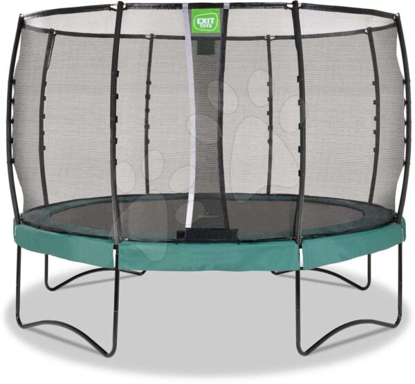 Trampolína s ochrannou sieťou Allure Premium Exit Toys priemer 366 cm zelenáTrampolína s ochrannou sieťou Allure Premium Exit Toys priemer 366 cm zelená