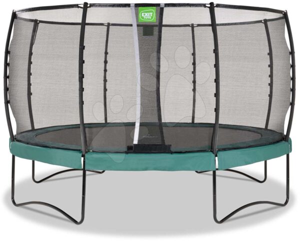 Trampolína s ochrannou sieťou Allure Premium  Exit Toys priemer 427 cm zelenáTrampolína s ochrannou sieťou Allure Premium  Exit Toys priemer 427 cm zelená