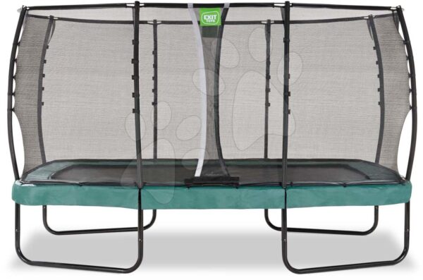 Trampolína s ochrannou sieťou Allure Premium Exit Toys zelená 244*427 cmTrampolína s ochrannou sieťou Allure Premium Exit Toys zelená 244*427 cm