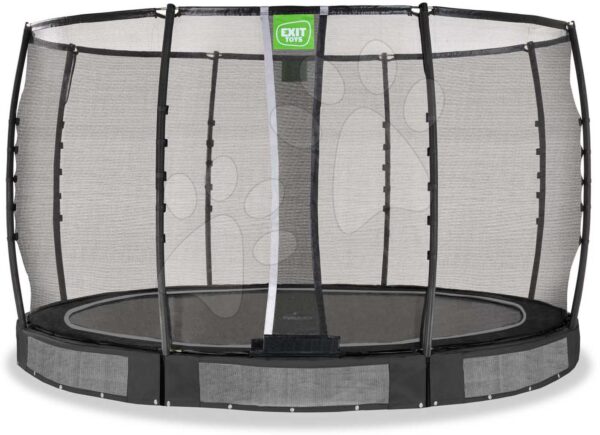 Trampolína s ochrannou sieťou Allure Premium ground Exit Toys prízemná priemer 366 cm čiernaTrampolína s ochrannou sieťou Allure Premium ground Exit Toys prízemná priemer 366 cm čierna