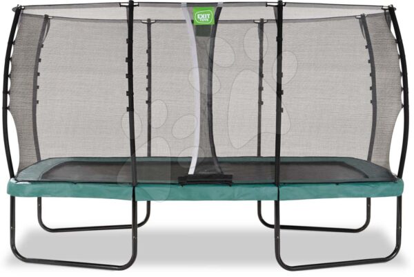 Trampolína s ochrannou sieťou Allure Classic Exit Toys zelená 244*427 cmTrampolína s ochrannou sieťou Allure Classic Exit Toys zelená 244*427 cm