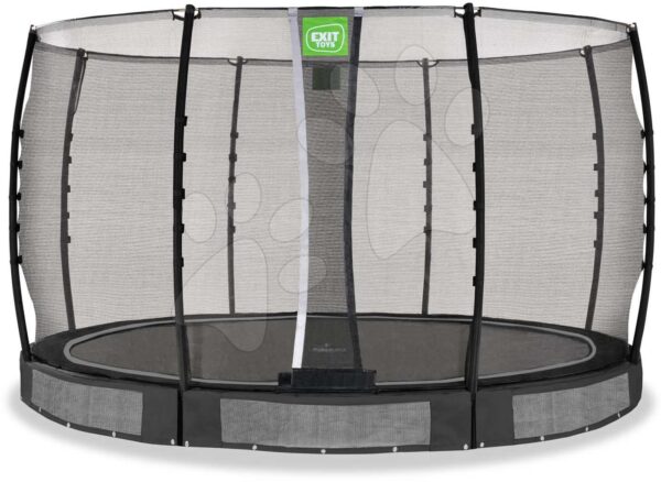 Trampolína s ochrannou sieťou Allure Classic ground Exit Toys prízemná priemer 366 cm čiernaTrampolína s ochrannou sieťou Allure Classic ground Exit Toys prízemná priemer 366 cm čierna