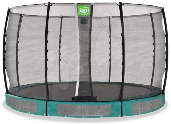 Trampolína s ochrannou sieťou Allure Classic ground Exit Toys prízemná priemer 366 cm zelenáTrampolína s ochrannou sieťou Allure Classic ground Exit Toys prízemná priemer 366 cm zelená