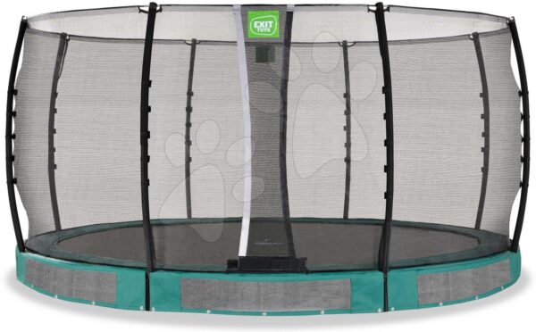 Trampolína s ochrannou sieťou Allure Classic ground Exit Toys prízemná priemer 427 cm zelenáTrampolína s ochrannou sieťou Allure Classic ground Exit Toys prízemná priemer 427 cm zelená