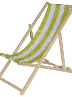 Drevené lehátko pre deti Outdoor Kids Sunchair Eichhorn s pásikavým poťahom skladacie s UV filtrom nosnosť 40 kgDrevené lehátko pre deti Outdoor Kids Sunchair Eichhorn s pásikavým poťahom skladacie s UV filtrom nosnosť 40 kg