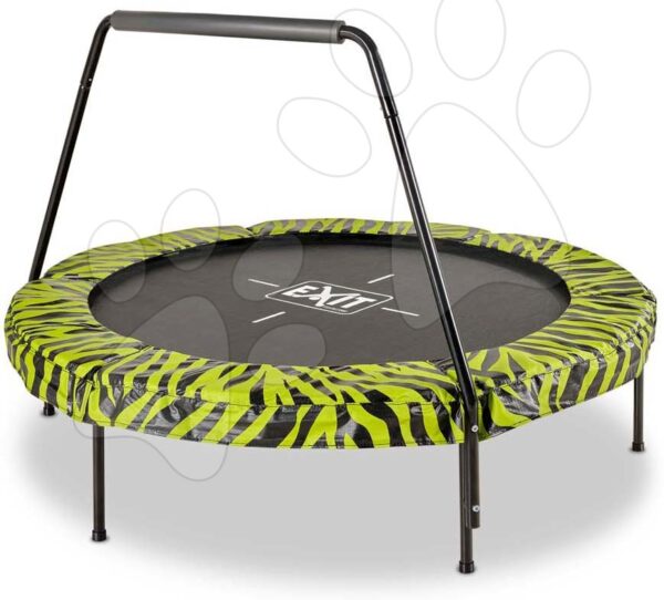 Trampolína s rúčkou na držanie Tiggy Junior Exit Toys priemer 140 cm zelenáTrampolína s rúčkou na držanie Tiggy Junior Exit Toys priemer 140 cm zelená