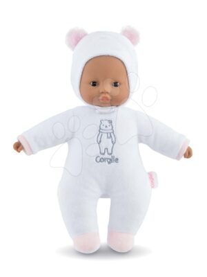 Bábika medvedík Sweet Heart White Bear Corolle s čiernymi očami a snímateľnou kapucňou s uškami 30 cm biela od 9 mesBábika medvedík Sweet Heart White Bear Corolle s čiernymi očami a snímateľnou kapucňou s uškami 30 cm biela od 9 mes