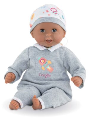 Bábika Bébé Calin Marius Corolle s čiernymi klipkajúcimi očami a fazuľkami 30 cm od 18 mesBábika Bébé Calin Marius Corolle s čiernymi klipkajúcimi očami a fazuľkami 30 cm od 18 mes