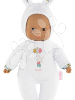 Bábika Sweet Heart White Bunny Mon Doudou Corolle s čiernymi očami a kapucňou 30 cm od 0 mesBábika Sweet Heart White Bunny Mon Doudou Corolle s čiernymi očami a kapucňou 30 cm od 0 mes