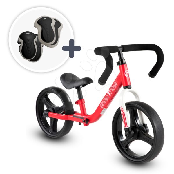 Balančné odrážadlo skladacie Folding Balance Bike Red smarTrike červené z hliníka s ergonomickými úchytmi od 2-5 rokov a chrániče ako darčekBalančné odrážadlo skladacie Folding Balance Bike Red smarTrike červené z hliníka s ergonomickými úchytmi od 2-5 rokov a chrániče ako darček