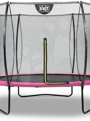 Trampolína s ochrannou sieťou Silhouette trampoline Pink Exit Toys okrúhla priemer 244 cm ružováTrampolína s ochrannou sieťou Silhouette trampoline Pink Exit Toys okrúhla priemer 244 cm ružová