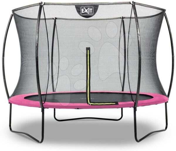 Trampolína s ochrannou sieťou Silhouette trampoline Pink Exit Toys okrúhla priemer 244 cm ružováTrampolína s ochrannou sieťou Silhouette trampoline Pink Exit Toys okrúhla priemer 244 cm ružová