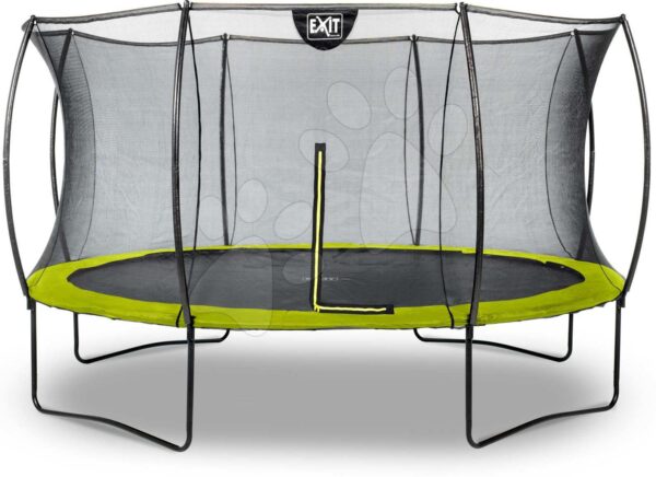 Trampolína s ochrannou sieťou Silhouette trampoline Exit Toys okrúhla priemer 366 cm zelenáTrampolína s ochrannou sieťou Silhouette trampoline Exit Toys okrúhla priemer 366 cm zelená