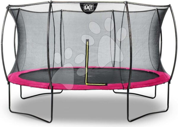 Trampolína s ochrannou sieťou Silhouette trampoline Pink Exit Toys okrúhla priemer 366 cm ružováTrampolína s ochrannou sieťou Silhouette trampoline Pink Exit Toys okrúhla priemer 366 cm ružová