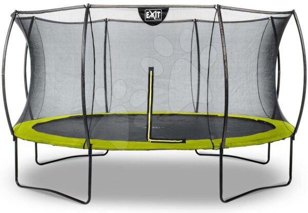 Trampolína s ochrannou sieťou Silhouette trampoline Exit Toys okrúhla priemer 427 cm zelenáTrampolína s ochrannou sieťou Silhouette trampoline Exit Toys okrúhla priemer 427 cm zelená