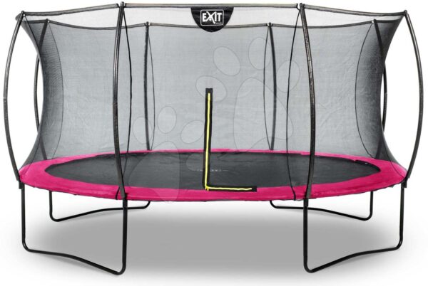 Trampolína s ochrannou sieťou Silhouette trampoline Pink Exit Toys okrúhla priemer 427 cm ružováTrampolína s ochrannou sieťou Silhouette trampoline Pink Exit Toys okrúhla priemer 427 cm ružová