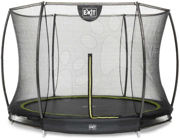 Trampolína s ochrannou sieťou Silhouette Ground Exit Toys prízemná priemer 244 cm čiernaTrampolína s ochrannou sieťou Silhouette Ground Exit Toys prízemná priemer 244 cm čierna