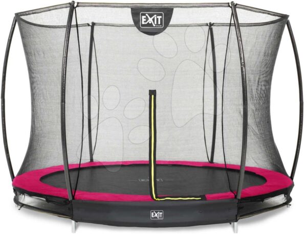 Trampolína s ochrannou sieťou Silhouette Ground Pink Exit Toys prízemná priemer 244 cm ružováTrampolína s ochrannou sieťou Silhouette Ground Pink Exit Toys prízemná priemer 244 cm ružová