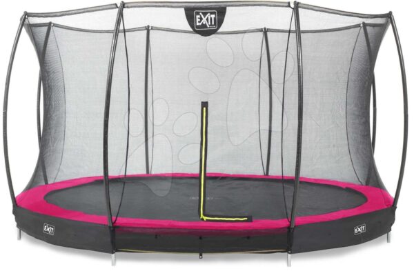 Trampolína s ochrannou sieťou Silhouette Ground Pink Exit Toys prízemná priemer 366 cm ružováTrampolína s ochrannou sieťou Silhouette Ground Pink Exit Toys prízemná priemer 366 cm ružová