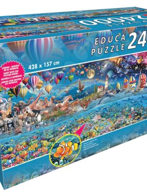 Educa Puzzle Život 24 000 dielov 13434 farebnéEduca Puzzle Život 24 000 dielov 13434 farebné