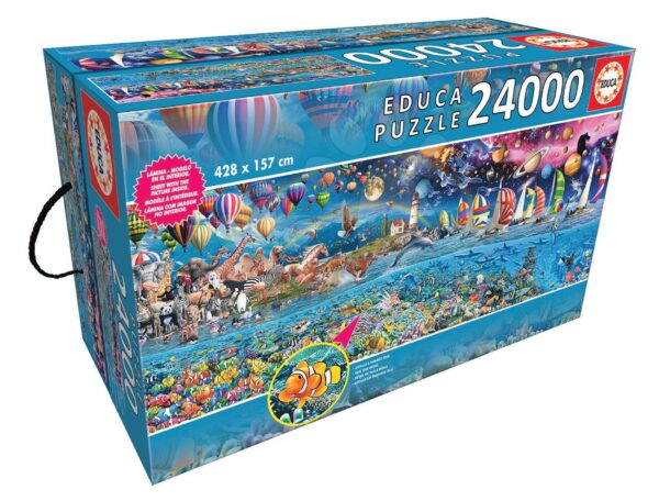 Educa Puzzle Život 24 000 dielov 13434 farebnéEduca Puzzle Život 24 000 dielov 13434 farebné