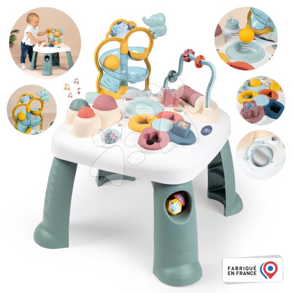 Didaktický stolík Activity Table Little Smoby s funkciami na vývoj jemnej motoriky od 12 mesDidaktický stolík Activity Table Little Smoby s funkciami na vývoj jemnej motoriky od 12 mes