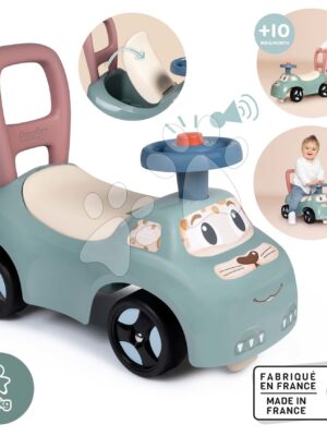 Odrážadlo a chodítko s klaksónom Auto Ride On Little Smoby ergonomicky tvarované s úložným priestorom pod sedadlom od 10 mesOdrážadlo a chodítko s klaksónom Auto Ride On Little Smoby ergonomicky tvarované s úložným priestorom pod sedadlom od 10 mes