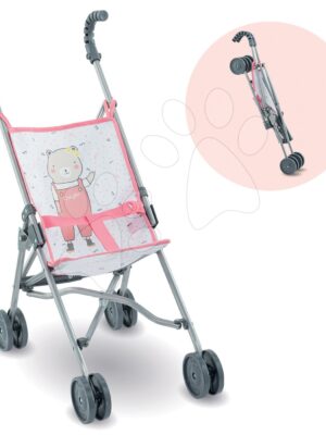 Kočík skladací Umbrella Stroller Mon Grand Poupon Corolle Canne Pink pre 36-42 cm bábiku od 24 mesKočík skladací Umbrella Stroller Mon Grand Poupon Corolle Canne Pink pre 36-42 cm bábiku od 24 mes