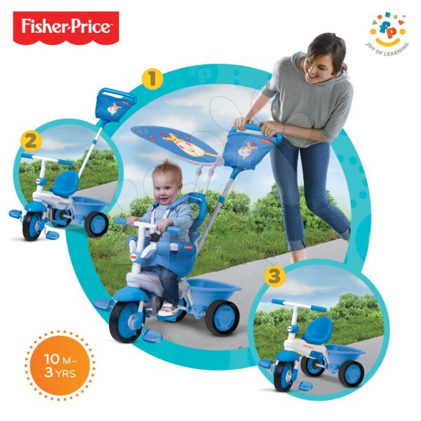 smarTrike detská trojkolka Fisher-Price Elite Blue 1463733 modrásmarTrike detská trojkolka Fisher-Price Elite Blue 1463733 modrá