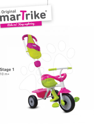 smarTrike detská trojkolka Play GL 1470200 ružovo-zelenásmarTrike detská trojkolka Play GL 1470200 ružovo-zelená