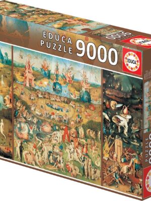 Educa Puzzle Záhrada Pozemských Rozkoší - Hieronymus Bosch 9 000 dielov 14831 farebnéEduca Puzzle Záhrada Pozemských Rozkoší - Hieronymus Bosch 9 000 dielov 14831 farebné