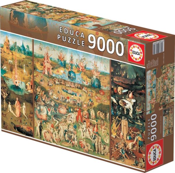 Educa Puzzle Záhrada Pozemských Rozkoší - Hieronymus Bosch 9 000 dielov 14831 farebnéEduca Puzzle Záhrada Pozemských Rozkoší - Hieronymus Bosch 9 000 dielov 14831 farebné