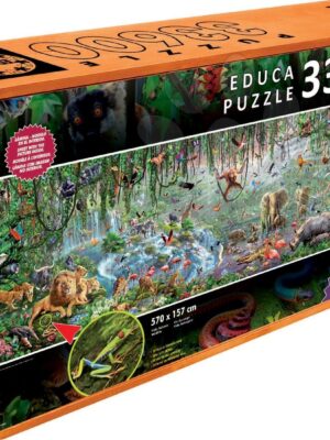 Educa Puzzle Genuine Wildlife 33 600 dielov 16066 farebnéEduca Puzzle Genuine Wildlife 33 600 dielov 16066 farebné