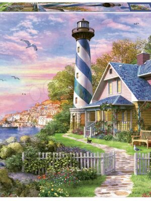 Educa puzzle Lighthouse at Rock Bay 4000 dielov 17677Educa puzzle Lighthouse at Rock Bay 4000 dielov 17677