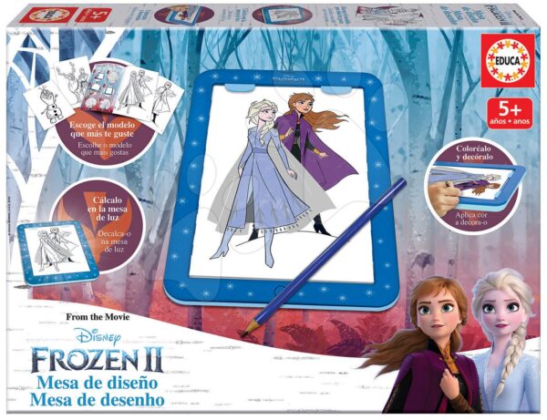 Kreslenie Frozen 2 Disney tablet Educa s predlohami a doplnkami pre deti od 5 rokovKreslenie Frozen 2 Disney tablet Educa s predlohami a doplnkami pre deti od 5 rokov