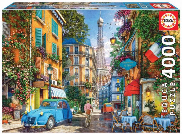 Puzzle Streets of Paris Educa 4000 dielovPuzzle Streets of Paris Educa 4000 dielov