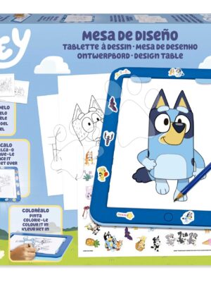 Kreatívne tvorenie s tabletom Light Table Bluey Educa Nakresli a vyfarbi si svojho psíka od 5 rokov EDU20005Kreatívne tvorenie s tabletom Light Table Bluey Educa Nakresli a vyfarbi si svojho psíka od 5 rokov EDU20005