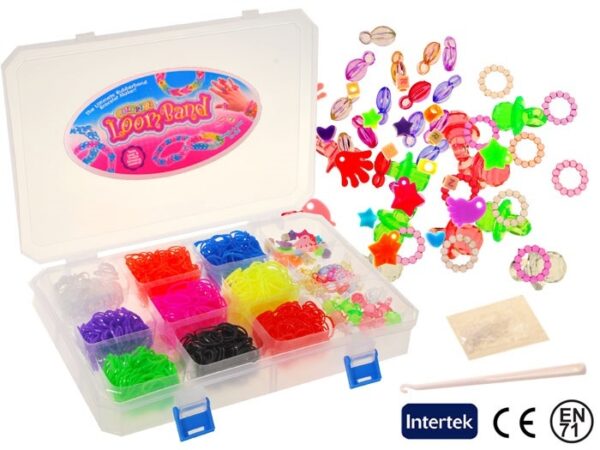 Farebné gumky Loom Bands 1200 ks