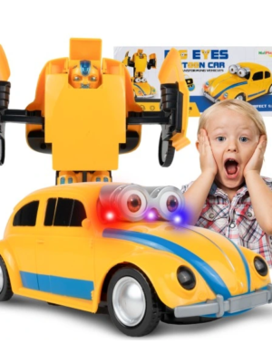 Auto Beetle transformujúce sa na robota