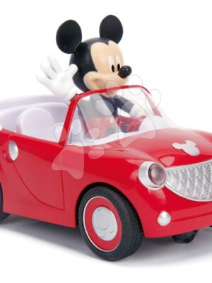 Autíčko na diaľkové ovládanie RC Mickie Roadster Jada červené dĺžka 19 cmAutíčko na diaľkové ovládanie RC Mickie Roadster Jada červené dĺžka 19 cm