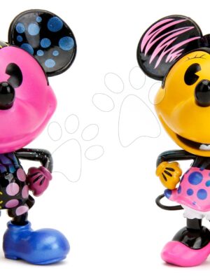 Figúrky zberateľské Mickey a Minnie Designer Jada kovové 2 kusy výška 10 cmFigúrky zberateľské Mickey a Minnie Designer Jada kovové 2 kusy výška 10 cm