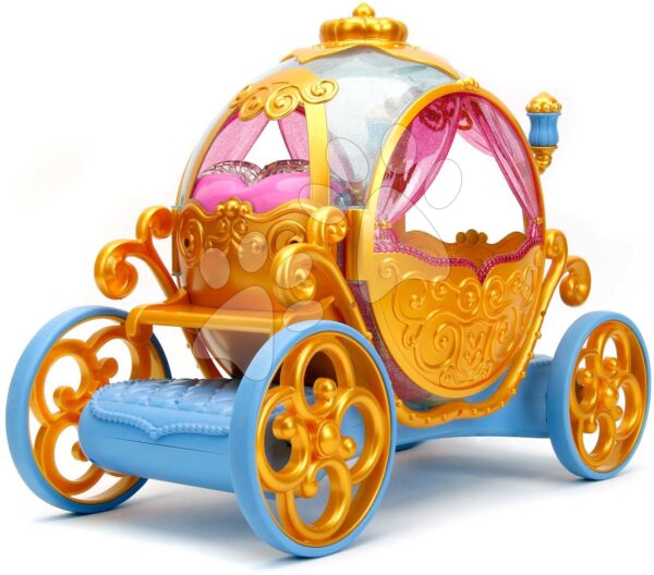 Autíčko na diaľkové ovládanie kráľovský kočiar Disney Princess RC Carriage Jada dĺžka 38 cmAutíčko na diaľkové ovládanie kráľovský kočiar Disney Princess RC Carriage Jada dĺžka 38 cm