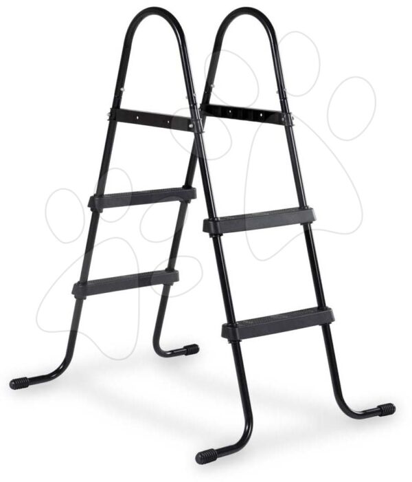 Schody k bazénu pool ladder Exit Toys pre výšku 60 - 90 cm kovový rám protišmykové čierneSchody k bazénu pool ladder Exit Toys pre výšku 60 - 90 cm kovový rám protišmykové čierne