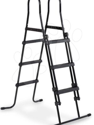 Schody k bazénu pool ladder Exit Toys pre výšku 91 - 107 cm kovový rám protišmykové čierneSchody k bazénu pool ladder Exit Toys pre výšku 91 - 107 cm kovový rám protišmykové čierne