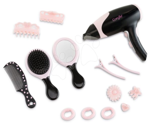 Sušič na vlasy Hairstyling set Les Trendies Corolle pre bábiky so 14 doplnkami elektronickýSušič na vlasy Hairstyling set Les Trendies Corolle pre bábiky so 14 doplnkami elektronický