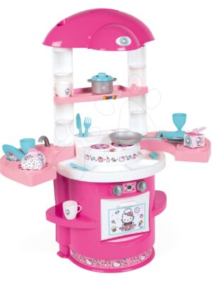 Kuchynka pre najmenších Hello Kitty Cooky Smoby so 17 doplnkami od 18 mesKuchynka pre najmenších Hello Kitty Cooky Smoby so 17 doplnkami od 18 mes