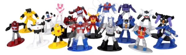 Figúrky zberateľské Transformers Nano Wave 1 Jada kovové sada 18 druhov výška 4 cmFigúrky zberateľské Transformers Nano Wave 1 Jada kovové sada 18 druhov výška 4 cm