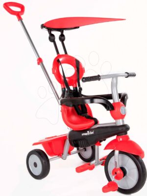 Trojkolka Zoom Red 4in1 smarTrike Touch Steering červená s gumenými kolesami a tlmičom na kolese od 10 mesTrojkolka Zoom Red 4in1 smarTrike Touch Steering červená s gumenými kolesami a tlmičom na kolese od 10 mes